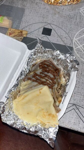 Crêpes gourmandes emballées