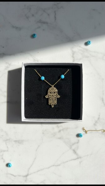 Collier Main de Fatma en Or
