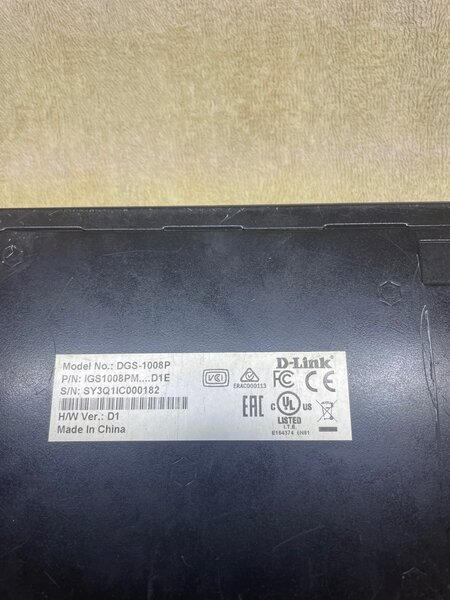 D-Link network switch