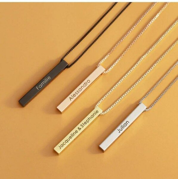 Collier personnalisé élégant