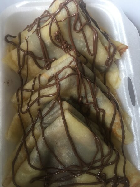 Crêpes au chocolat délicieuses