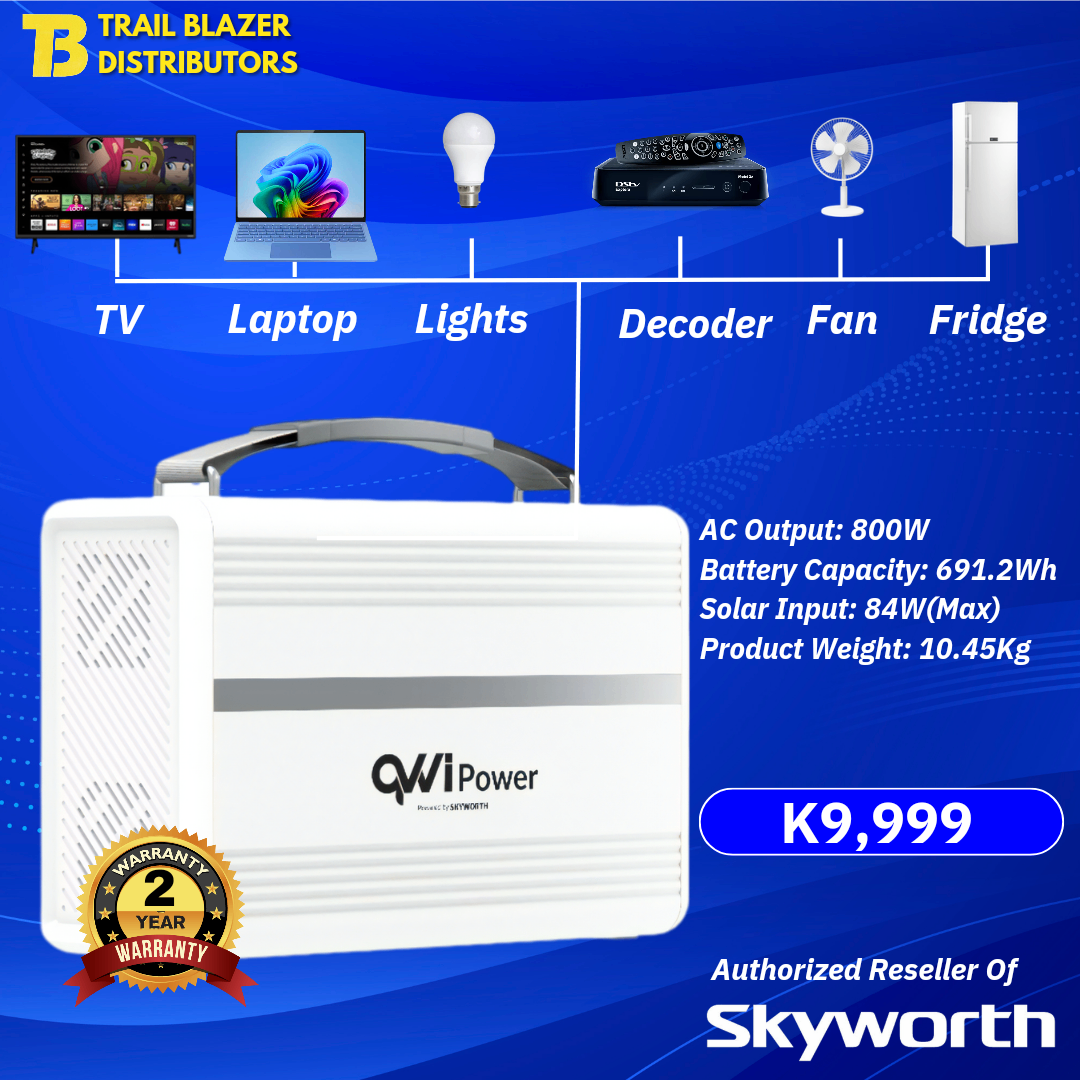 800W portable power station