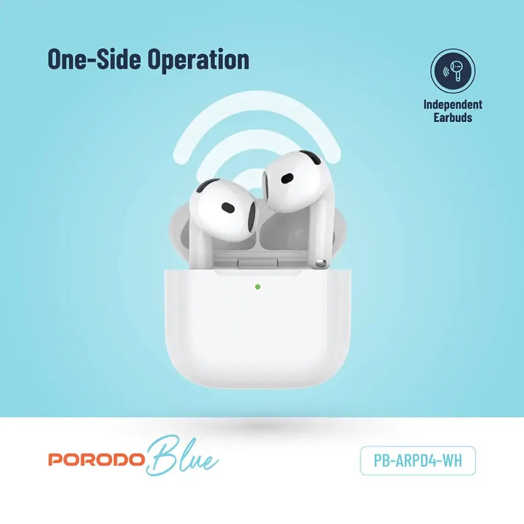 Écouteurs Porodo Blue 4 avec E