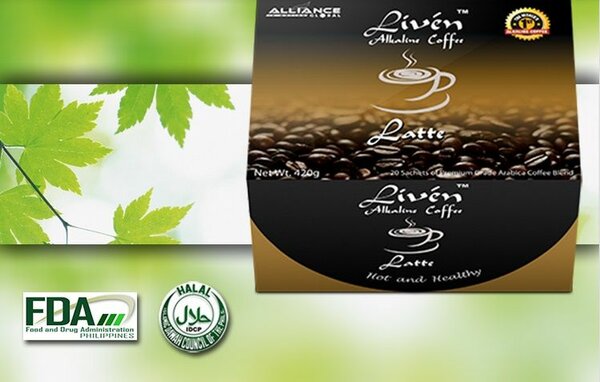 Café alcalin Liven Premium