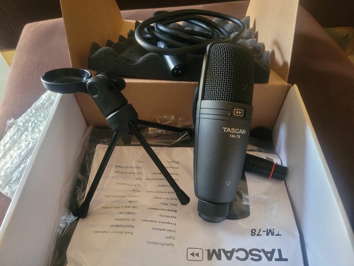 Tascam T 78 condenser mic