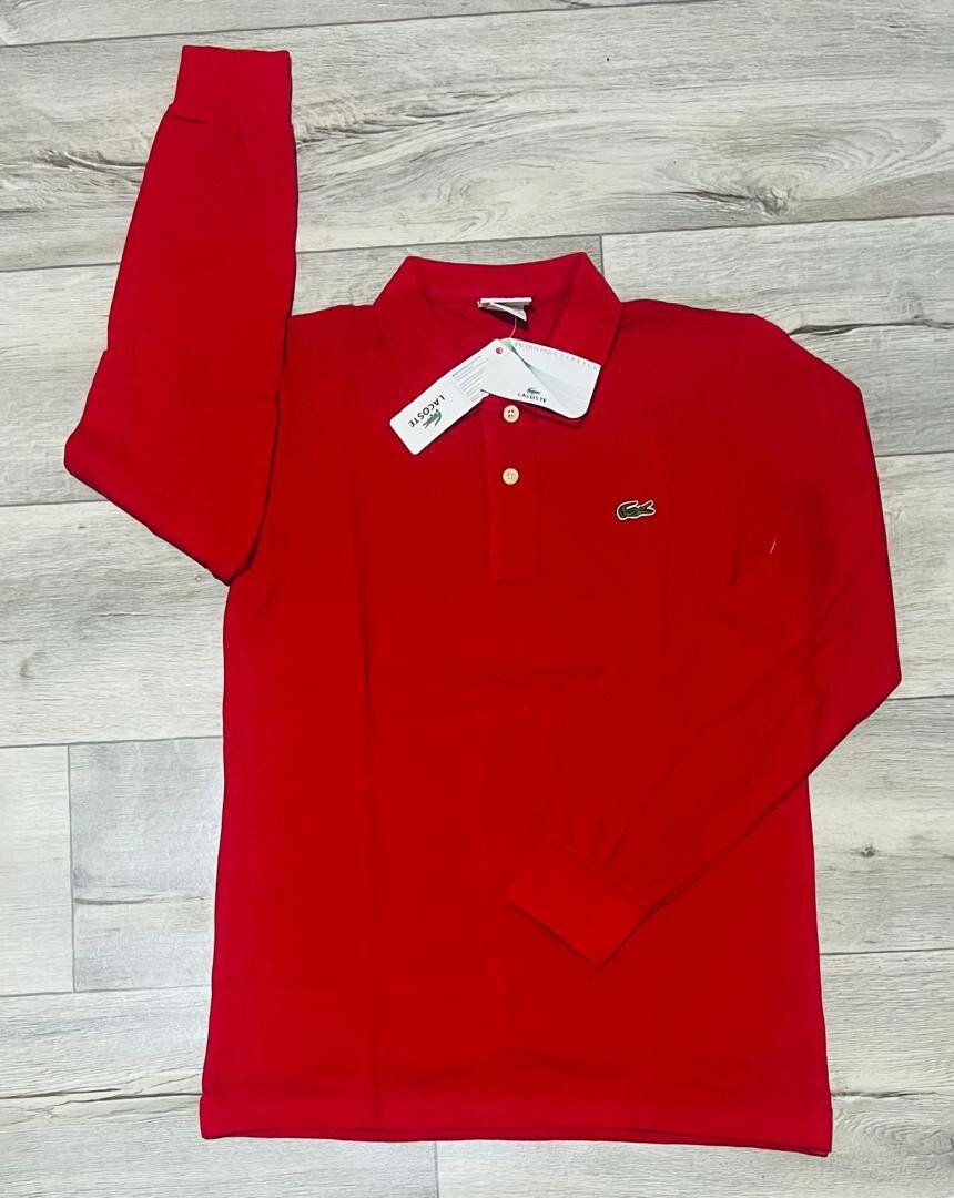 Polo classique manches longues