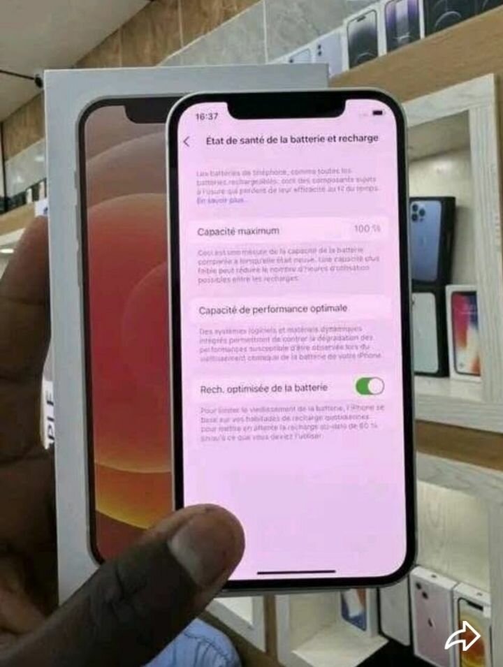 iPhone 12 Blanc 64GB Neuf