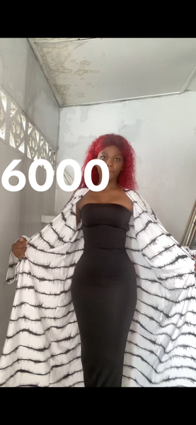 Robe élégante avec kimono