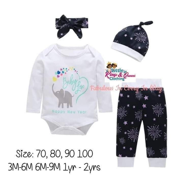 Newborn Baby Girl Clothes Set