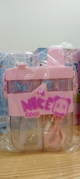 Gourde à double compartiment