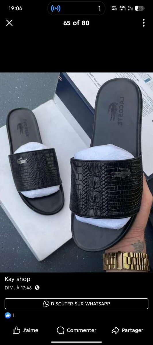 Sandales Homme Élégantes