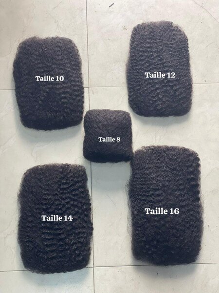 Extensions capillaires bouclés