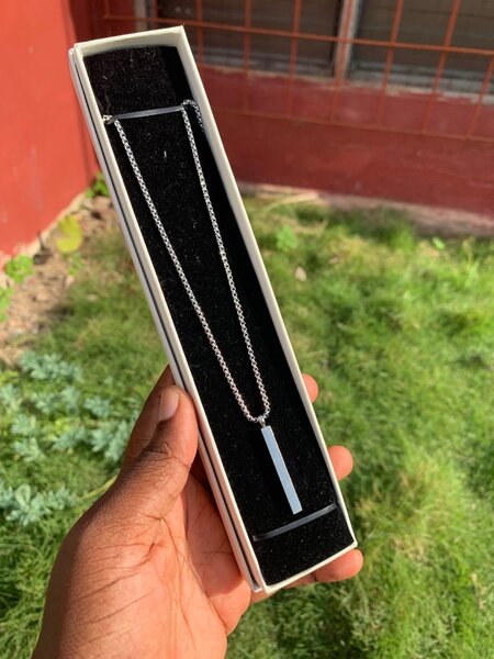 Mens Necklace (Silver)