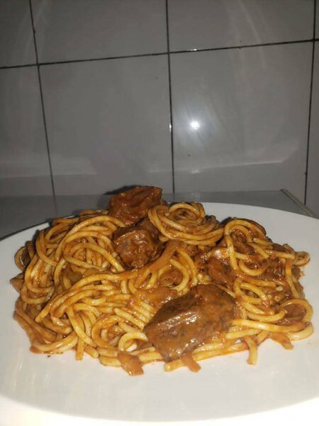 Spaghetti rognon