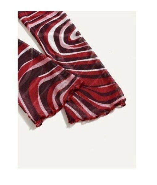 Top à manches longues imprimé