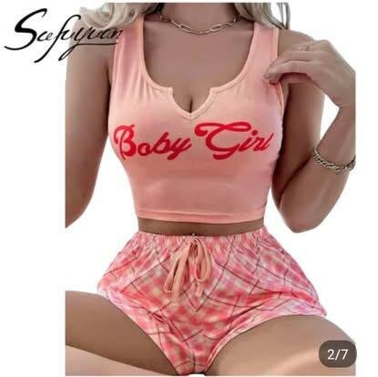 Set de Pyjama Femme Confortabl