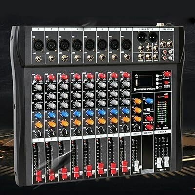 Table de mixage audio 8 canaux