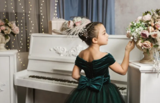 Green/Black Velvet Flower Girl Dress - Birthday Wedding Party Bridesmaid, Black Velvet Flower Girl Dress ( Fabric Velvet And Net) ( Size 03 Month To 16 Yrs)