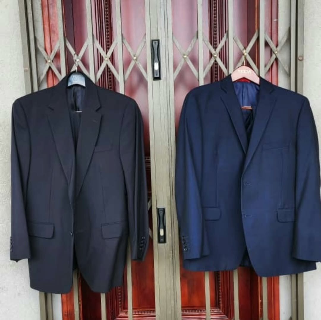 Second-hand and new suits for me new