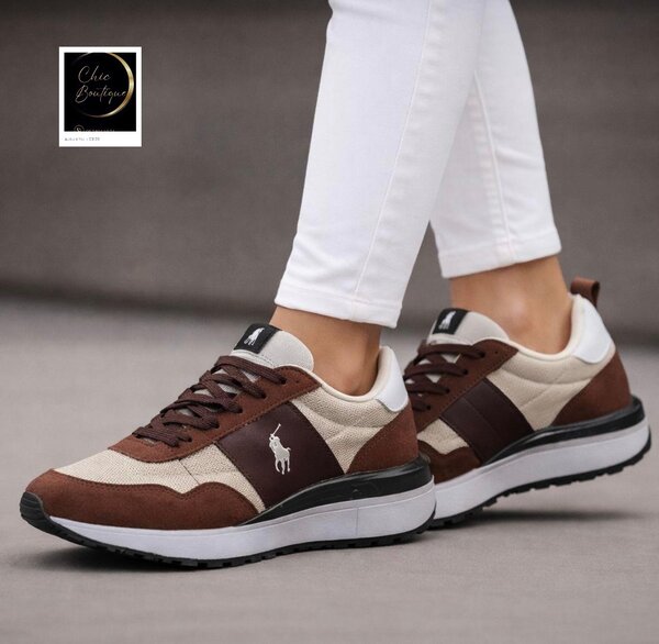 Baskets style rétro unisexe