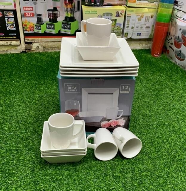 12 pieces dinner set