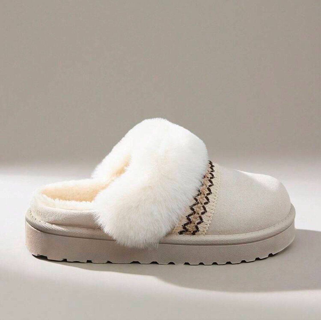 Chaussons fourrés confort