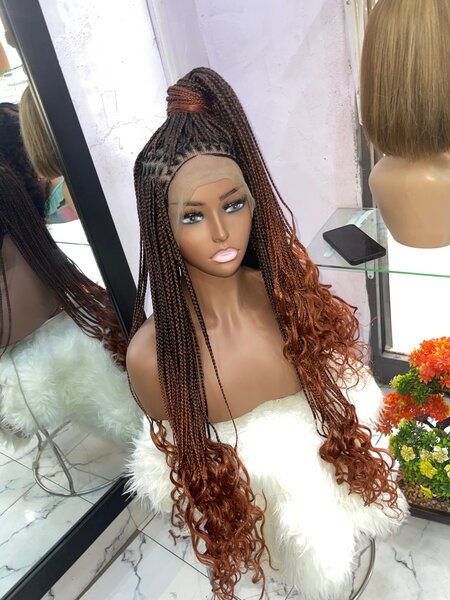 Braided wig cap