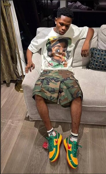 Shorts cargo camouflage