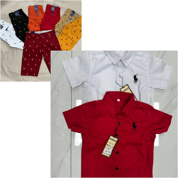 Chemise enfant colorée