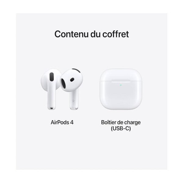 Écouteurs sans fil AirPods 4