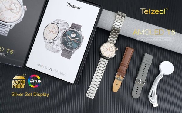 TELZEAL AMOLED T5 SMARTWATCH