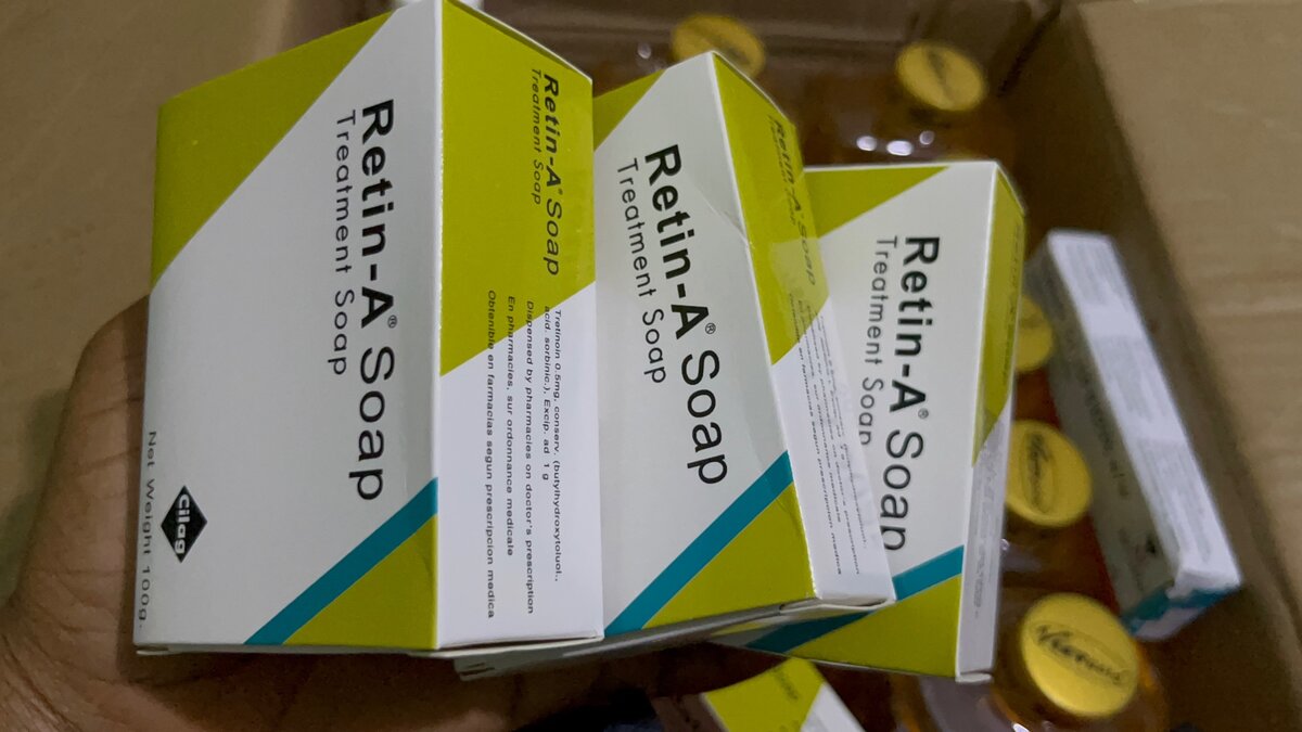 Retin - A facial soap