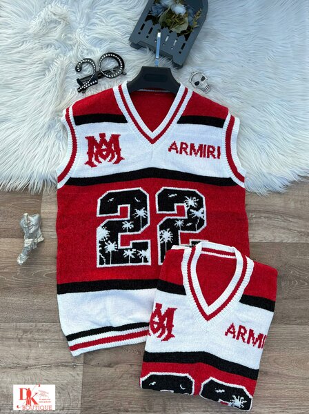 Gilets en tricot motif mode