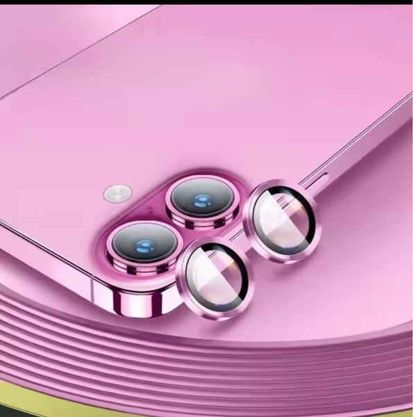 Protections d'objectif caméra rose