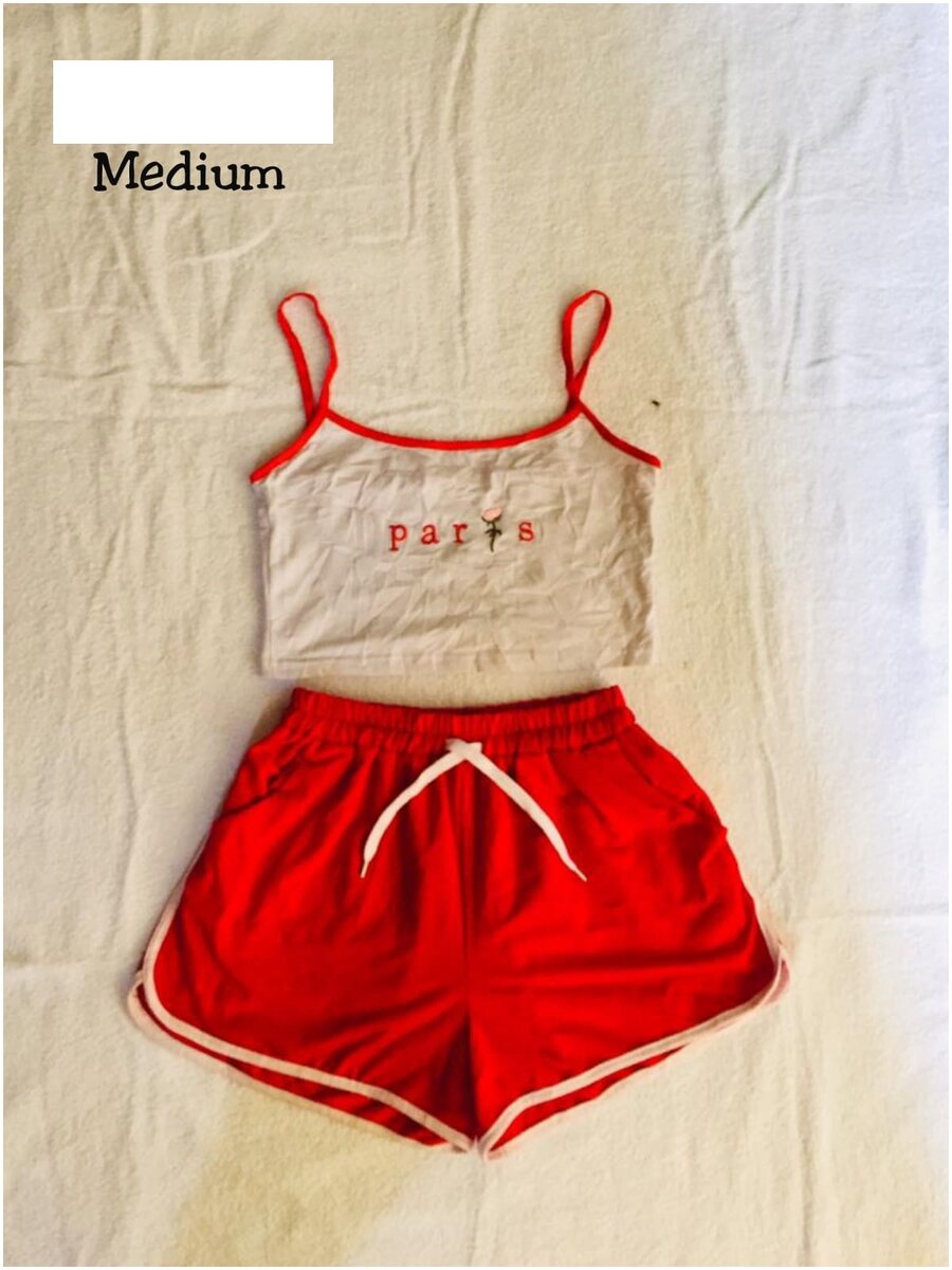 Salaula crop tops and tops