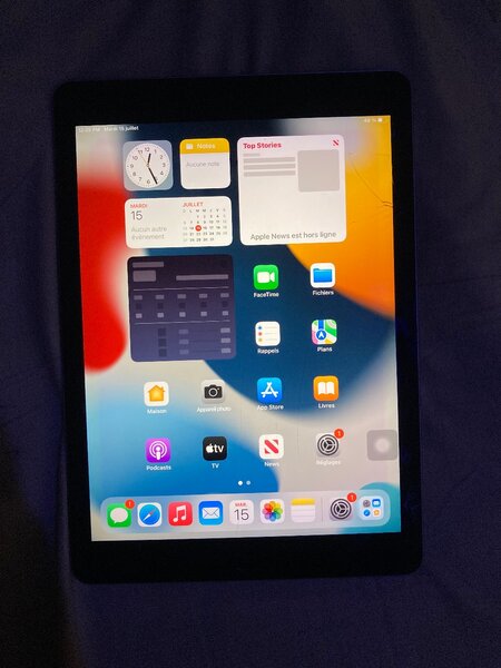 iPad Air 2 32Go, tactile