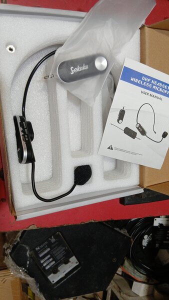 Seaku Wireless Headset Microphone