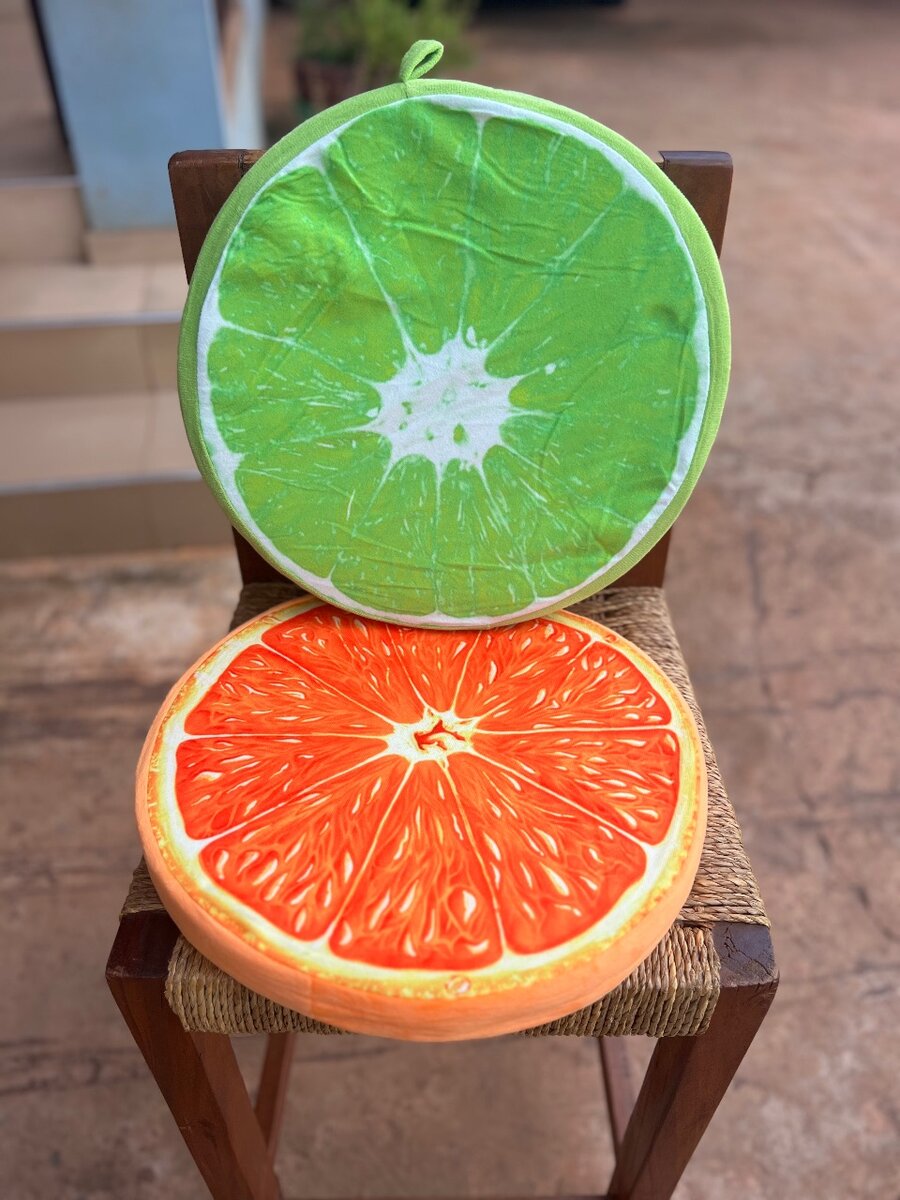 3D Fruits Plush Pillows