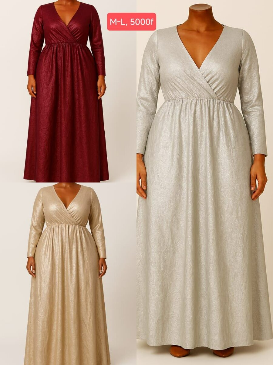 Robe élégante grande taille