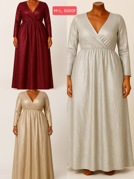 Robe élégante grande taille