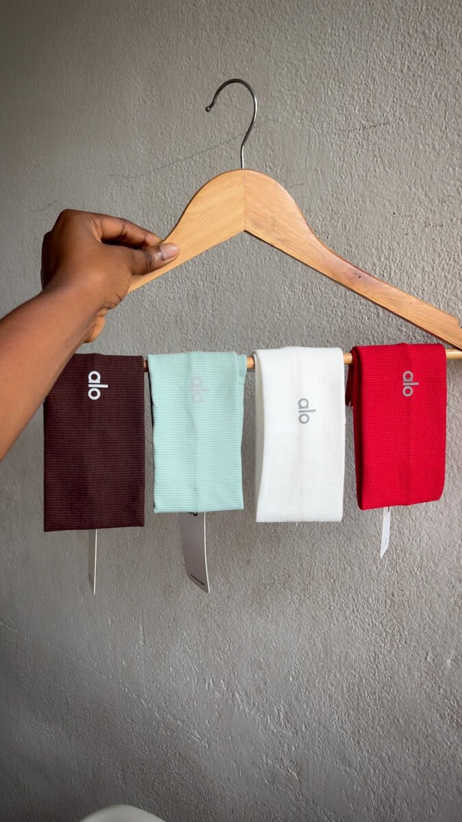 Bandeaux de sport alo colorés