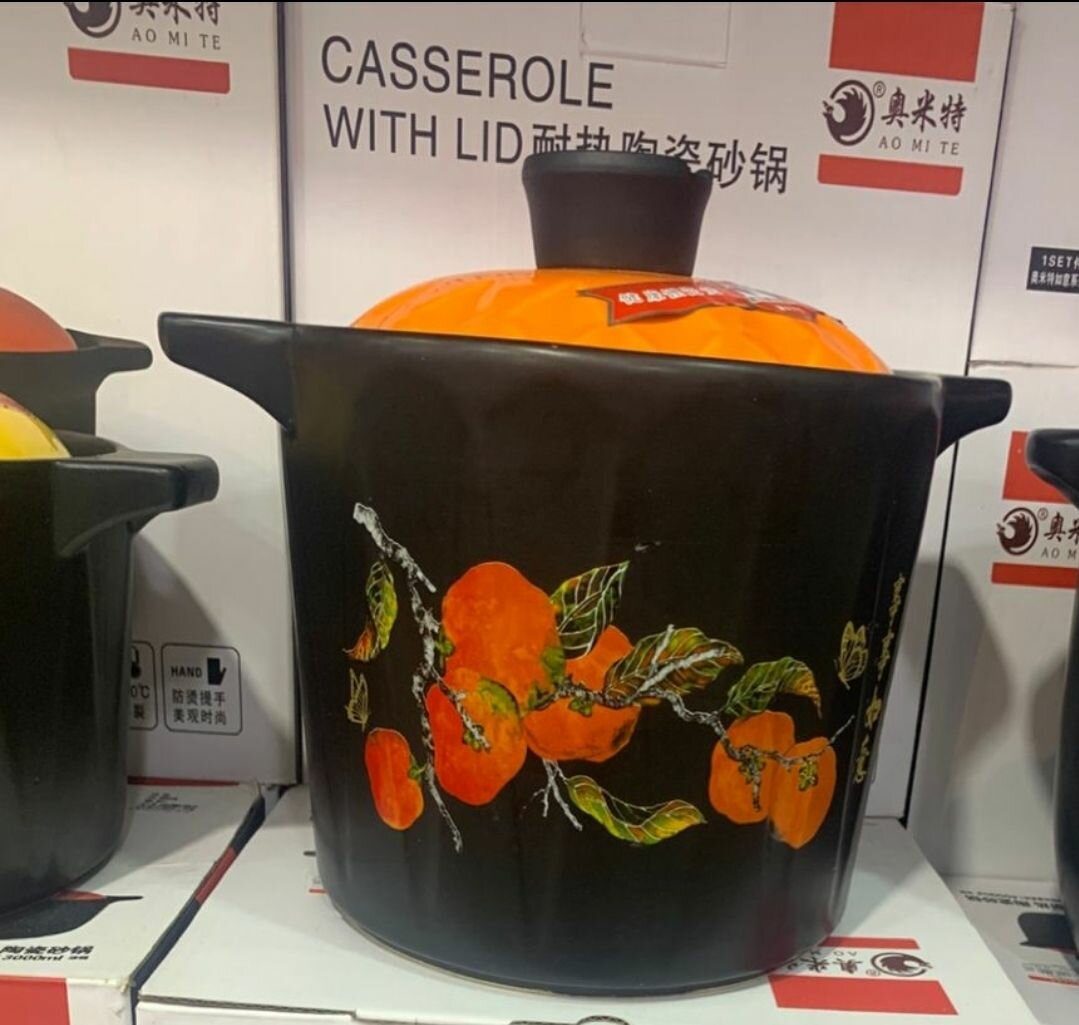 3.2-6L CERAMIC COOKING POT