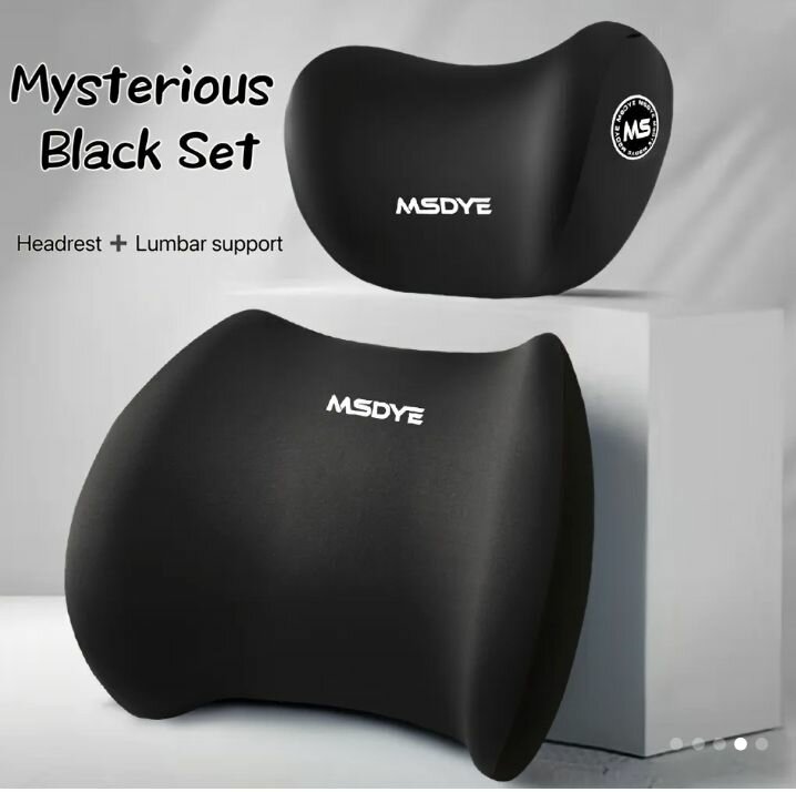 Car Headrest/Lumbar Support Car Neck rest Lumbar Cushion