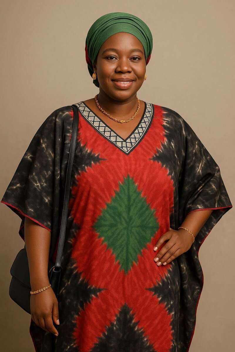 Robe Kaftan Imprimée