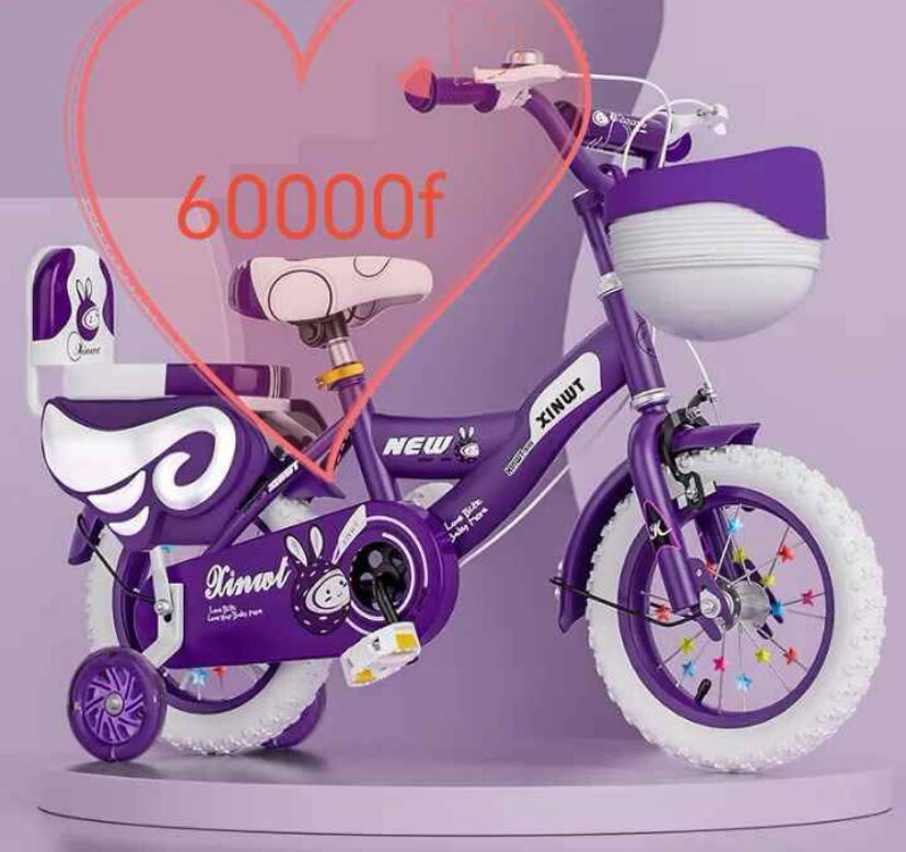 Vélo Enfant Violet 12"