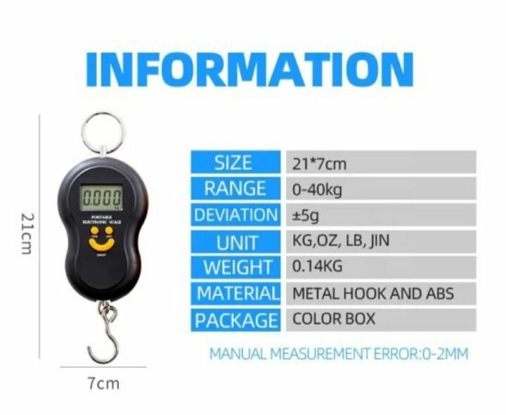 Balance électronique portable