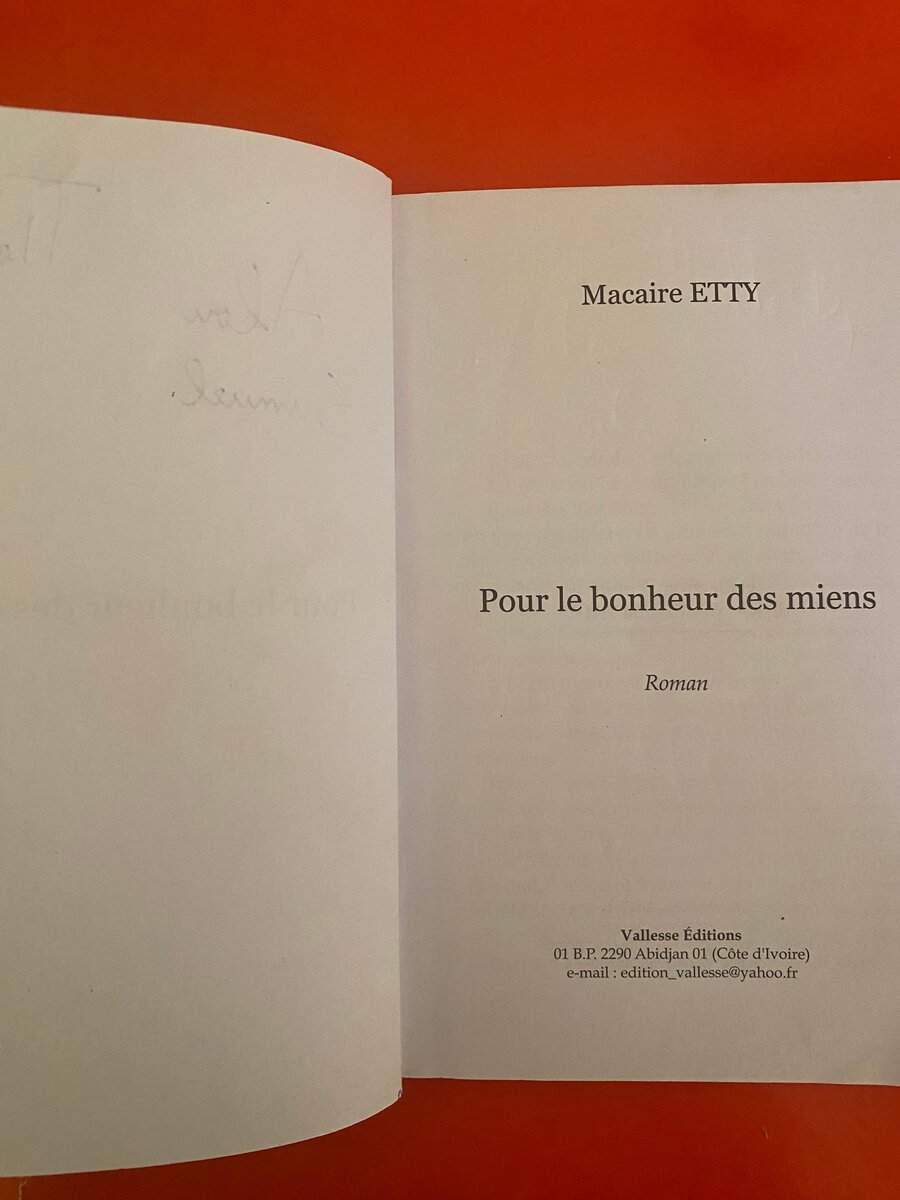 Pour le bonheur des miens