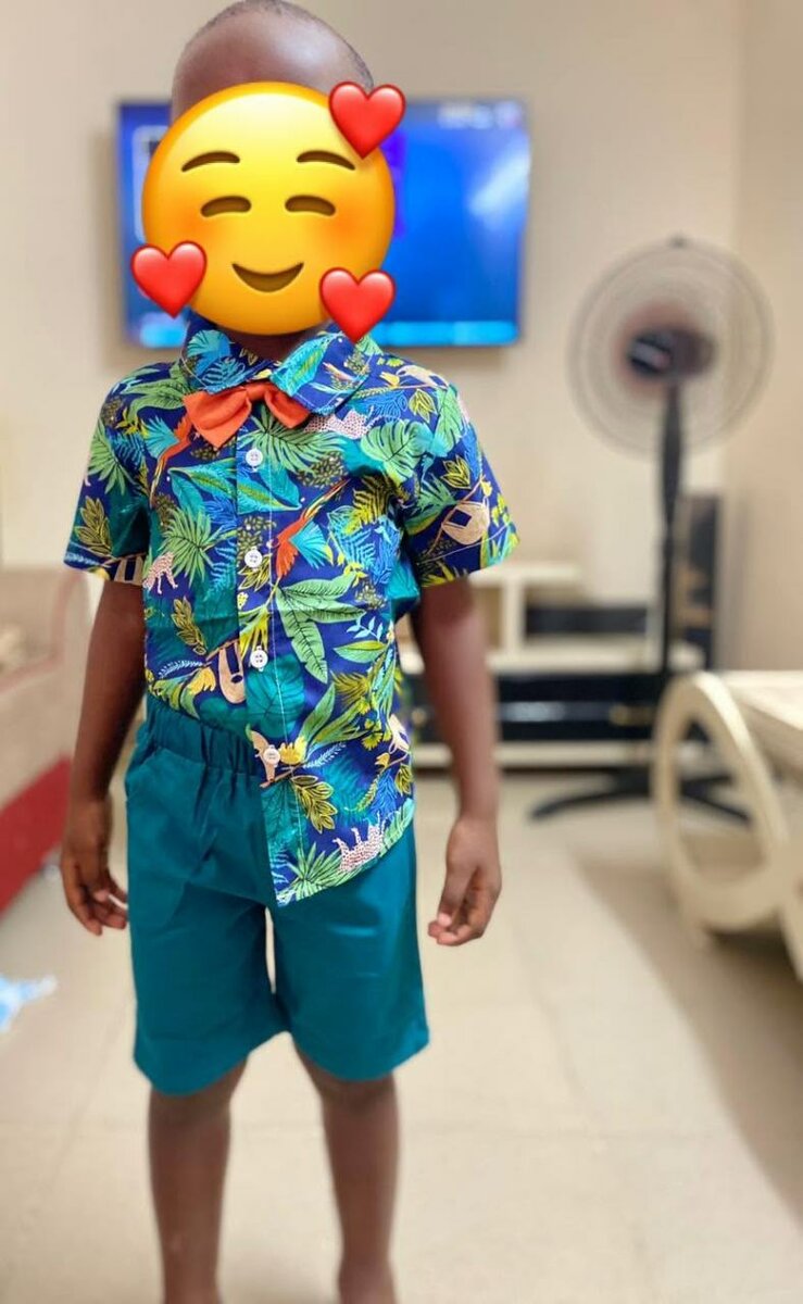 Costume tropical enfant