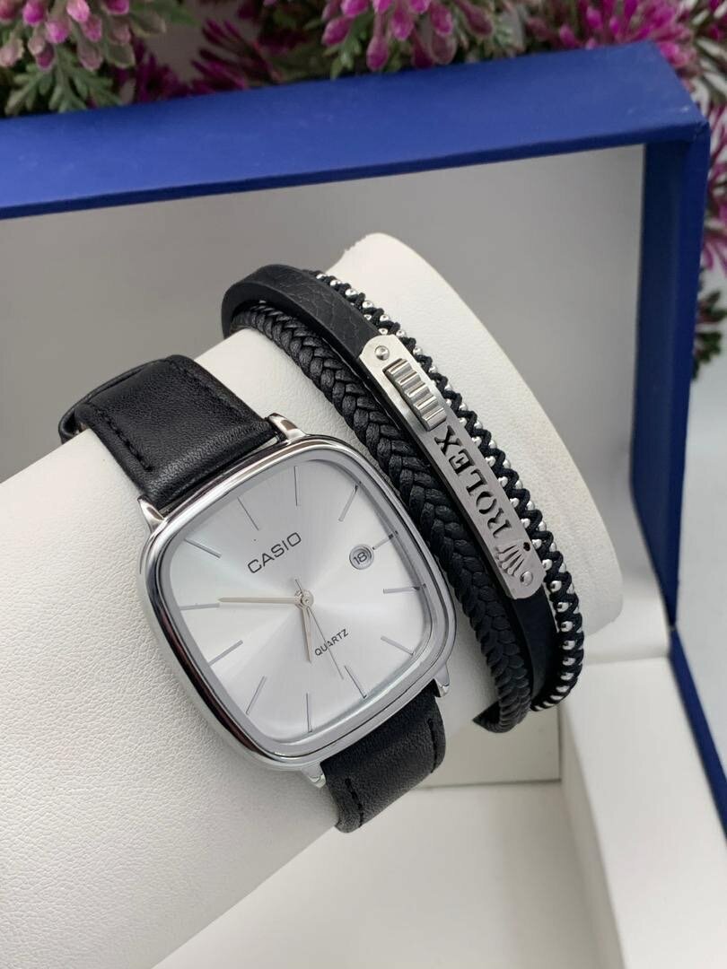 Cassio watch with bracelet