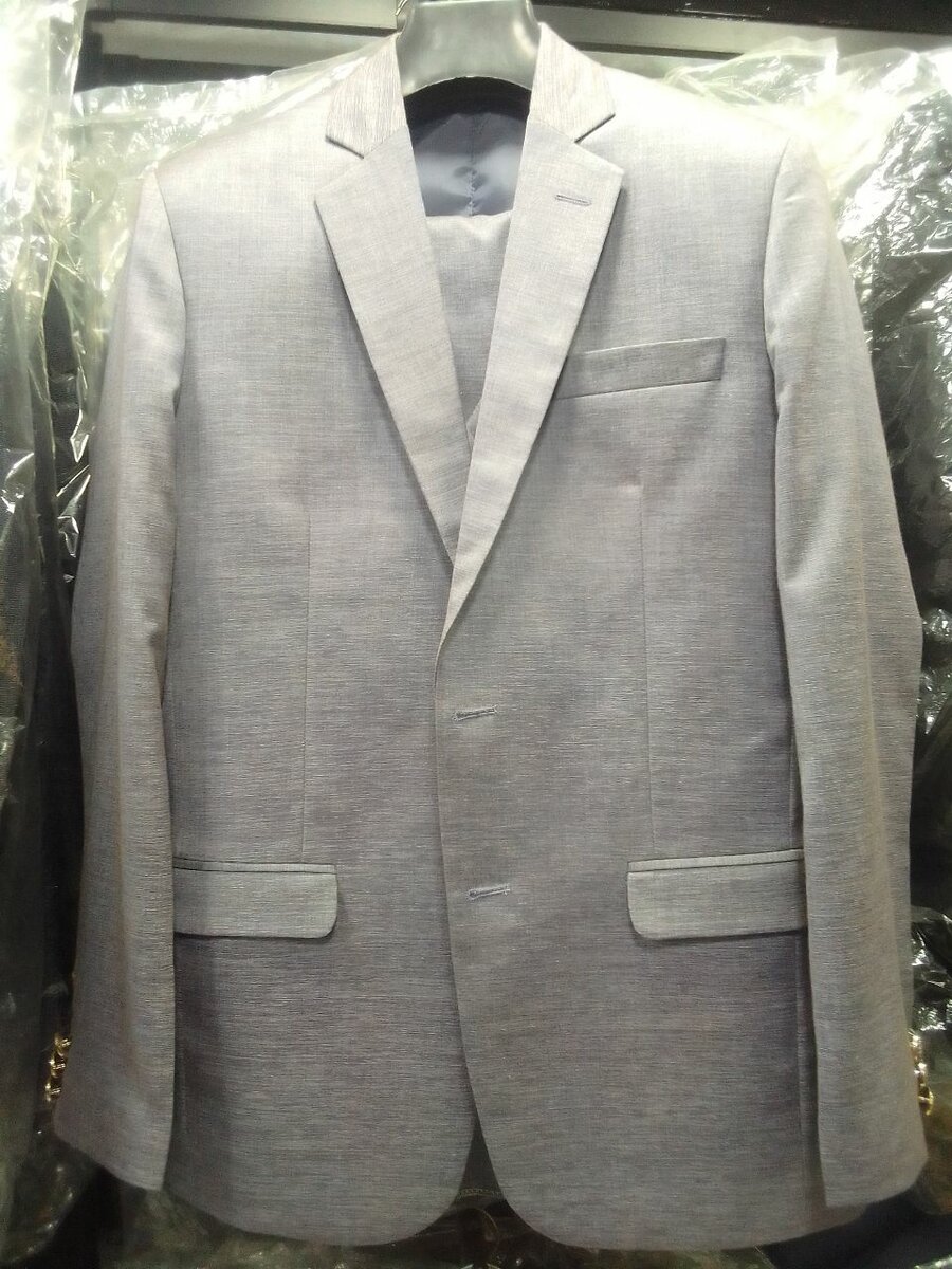 Coat and pant suit